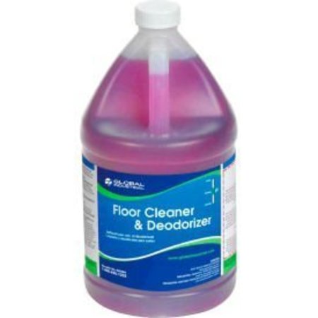 GLOBAL EQUIPMENT Global Industrial„¢ Floor Cleaner & Deodorizer, 1 Gallon Bottle, 2/Case N269-G2